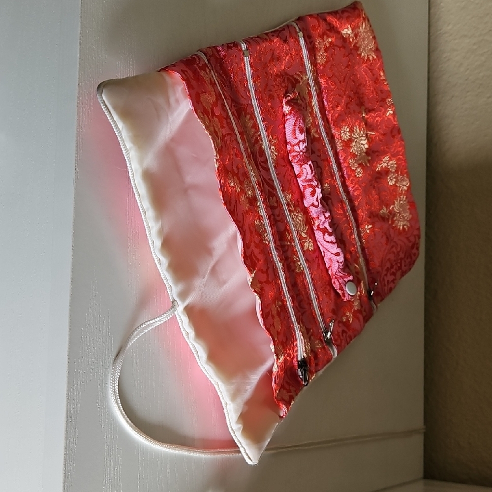 Satin Jewelry Travel Pouch